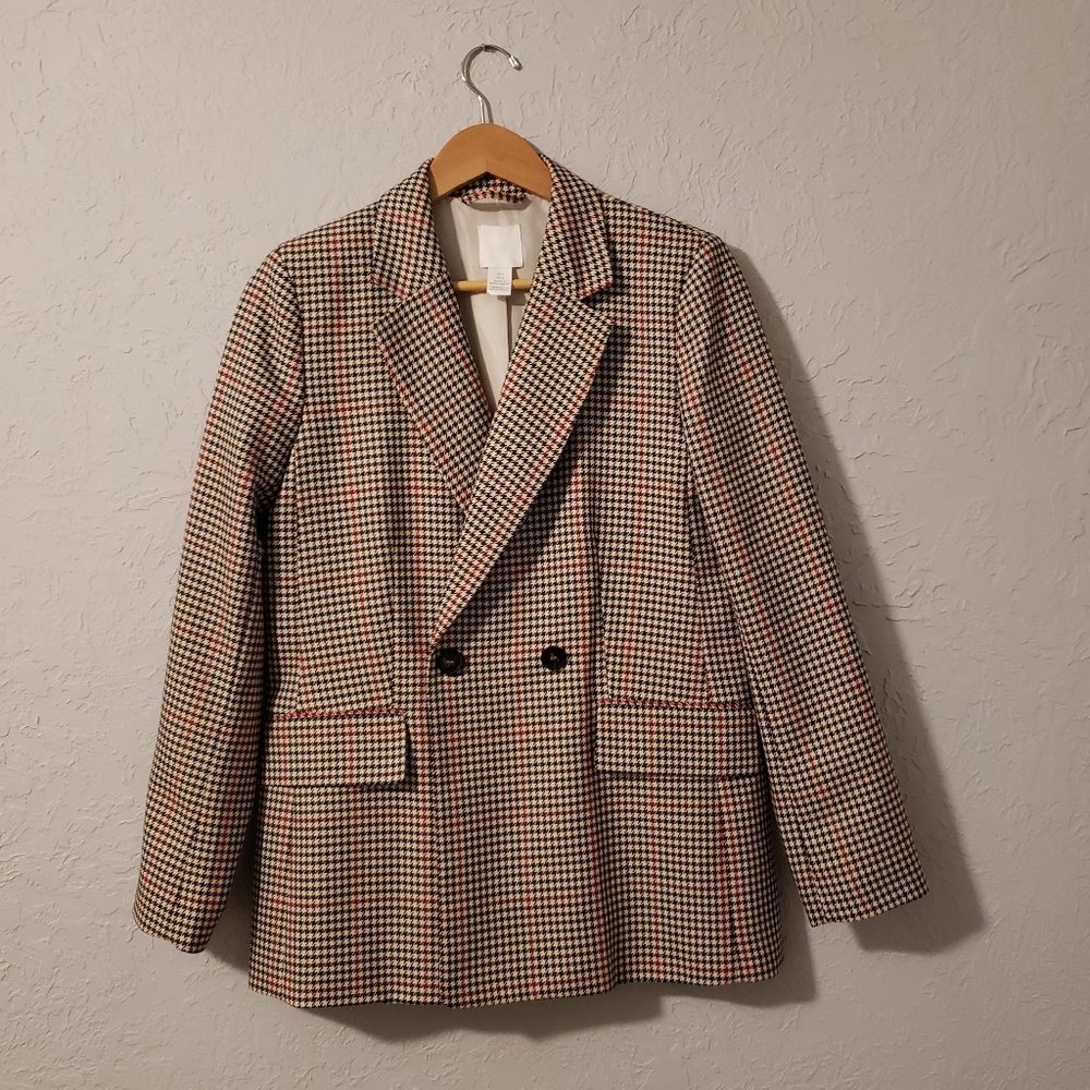 H&M Plaid Blazer